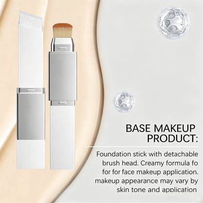 Makeup Foundation Stick, 2-In-1 Design For Everyday Makeup Looks