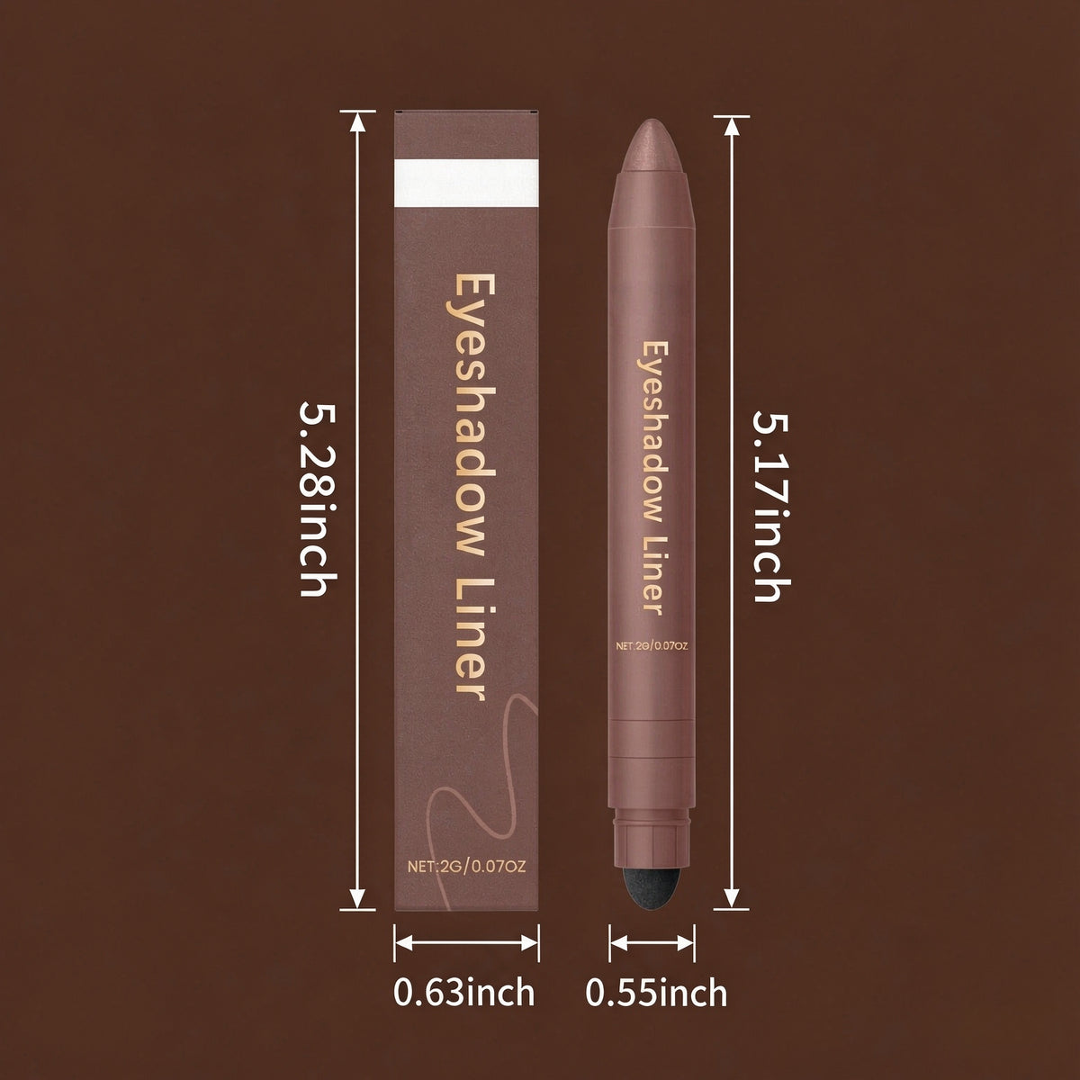 2-in-1 Eyeliner Pen for Eye Makeup Line Definition