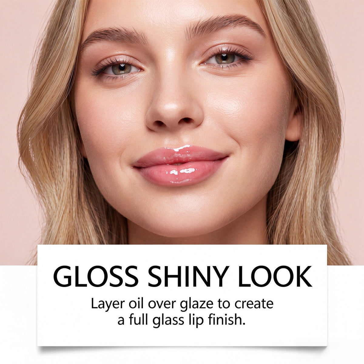 2‑in‑1 Lip Color, Lightweight Glossy Lip Makeup For Daily Look