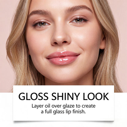 2‑in‑1 Lip Color, Lightweight Glossy Lip Makeup For Daily Look